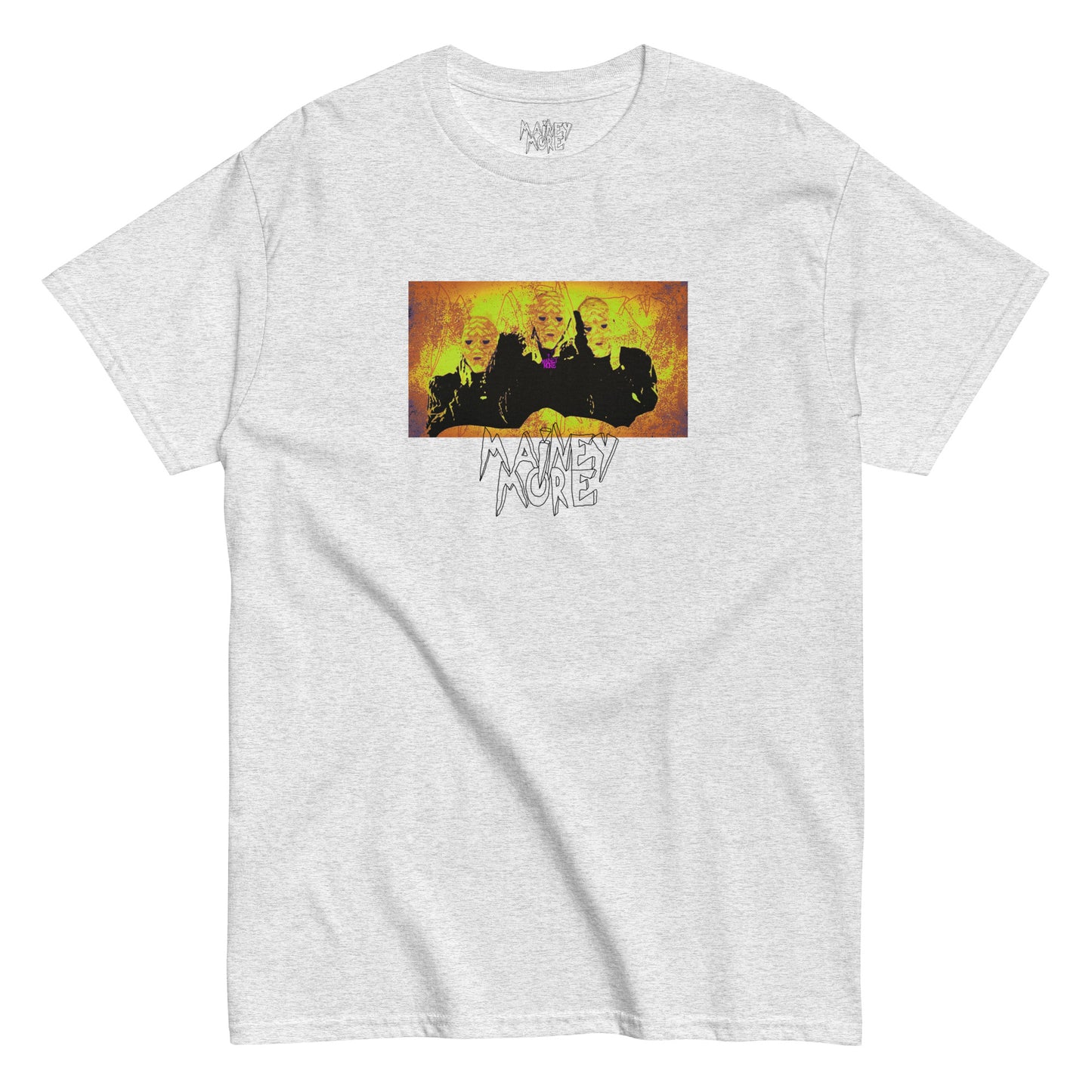 Mainey More Broken Souls Tee featuring a striking graphic print that embodies resilience