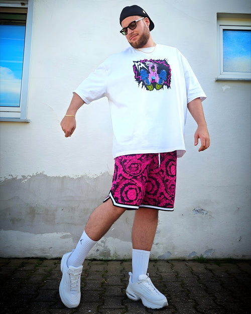 JUMP INTO LIGHT OVERSIZE HEAVY WEIGHT T SHIRT