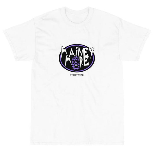 Unisex Mainey Shirt / Printed Logo Purple