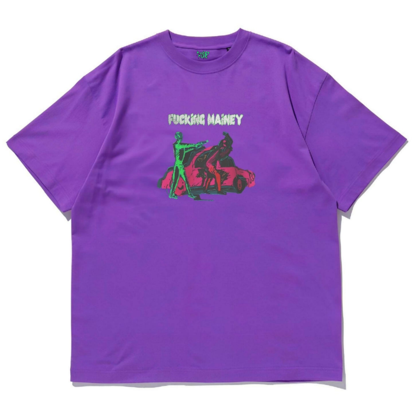 Unisex / Fucking Mainey T Shirt / Purple