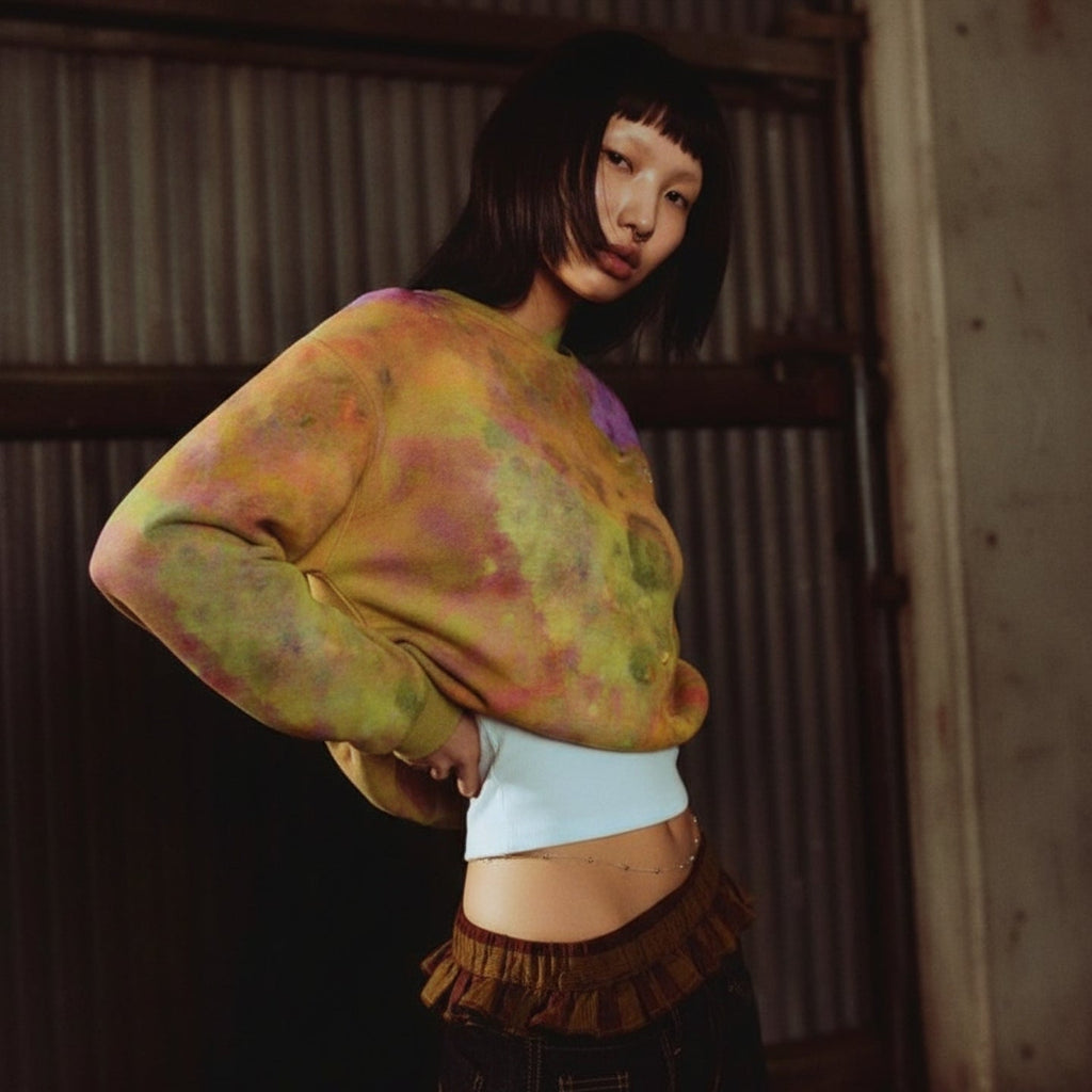 BLOOM DECAY REGULAR FIT UNISEX POLY PULLOVER