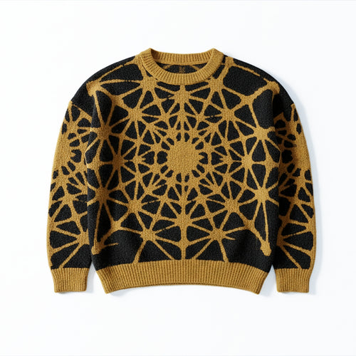 UNISEX SUNBURST KNITTED SWEATER