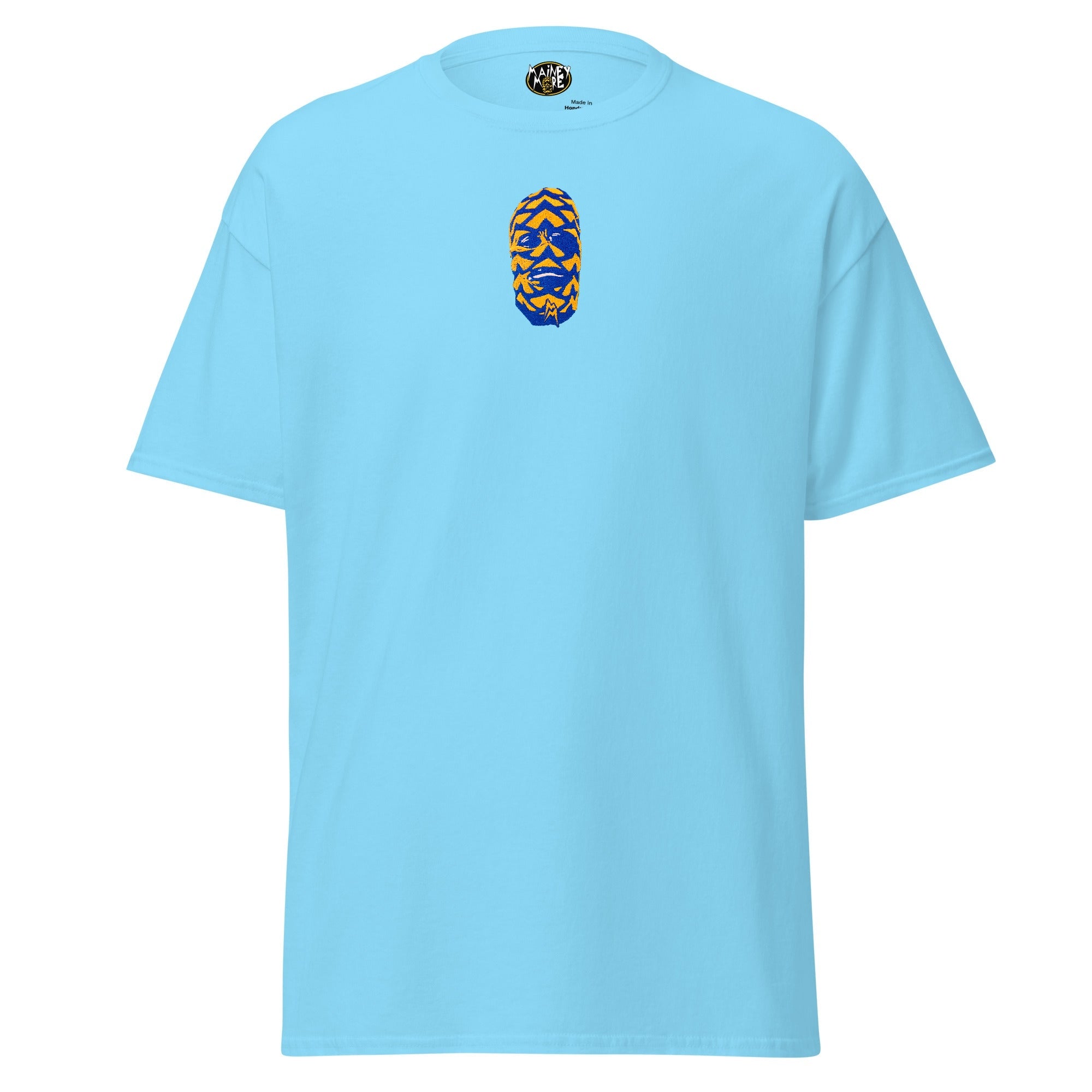 Unisex Iconic Mask Shirt / Light Blue /