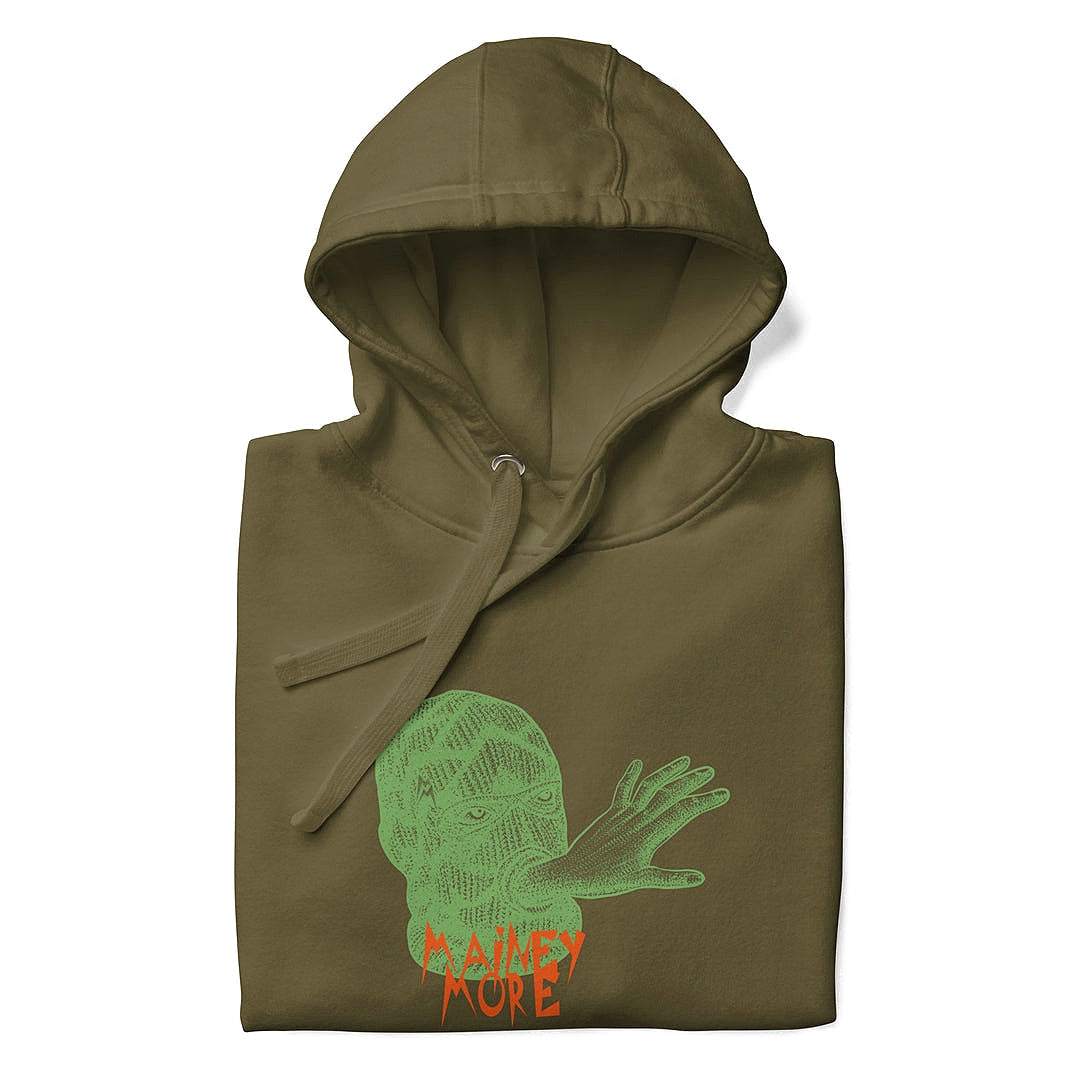 Unisex Olive Green Hoodie / Cybermatic /