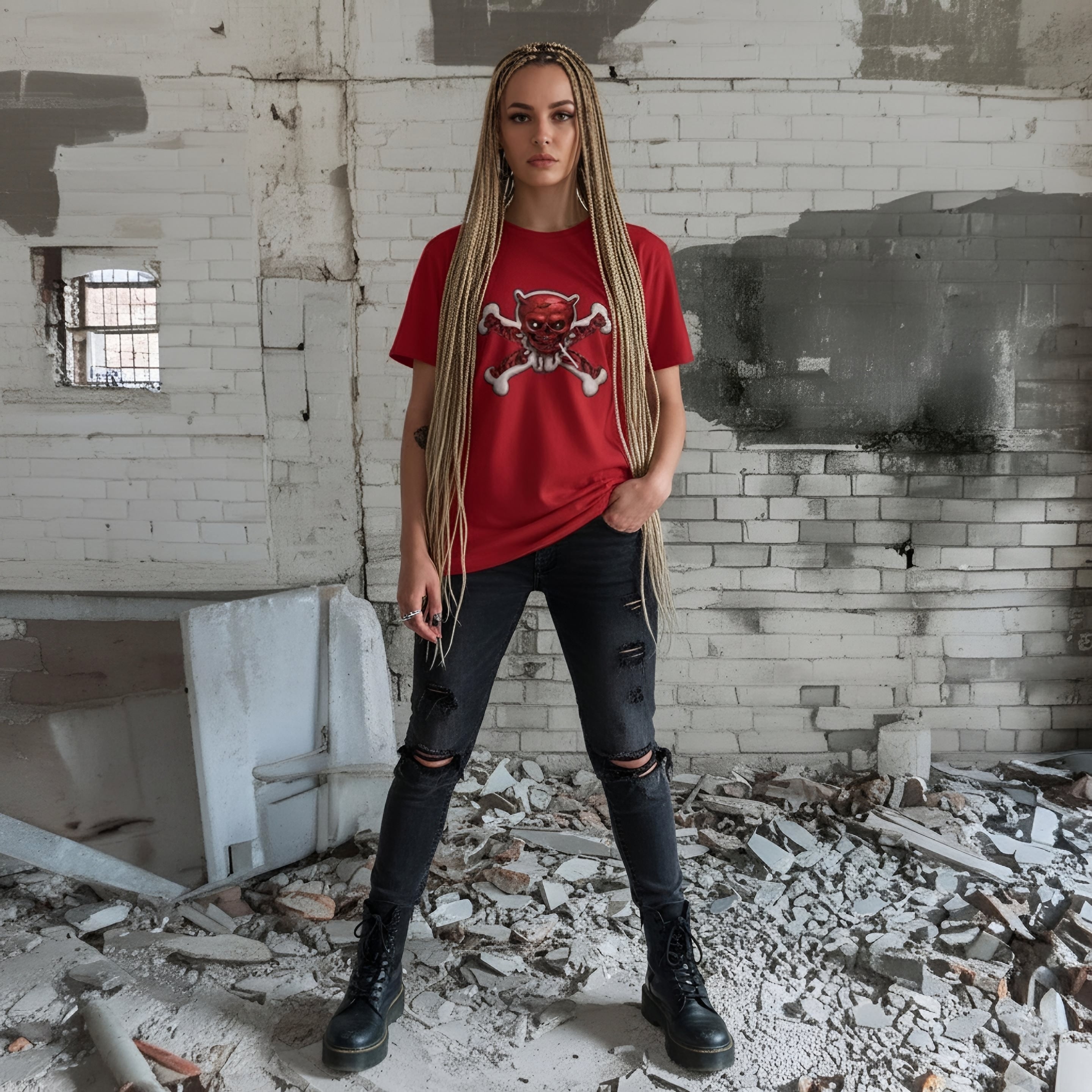 Loose Fit Streetwear dtf Print T shirt