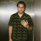 ALL EYES ON ME GREEN UNISEX BUTTON SHIRT