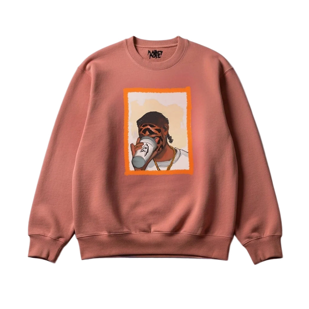 Dirty Sip Pink Clay Unisex Sweatshirt