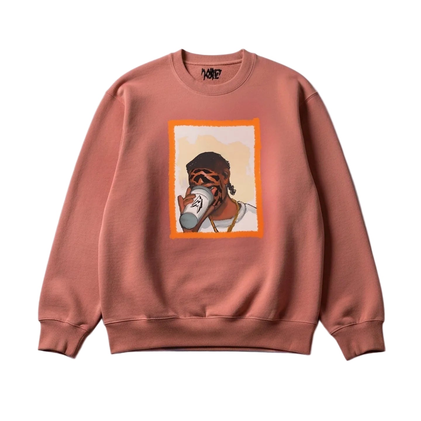 DIRTY SIP PINK CLAY UNISEX SWEATSHIRT