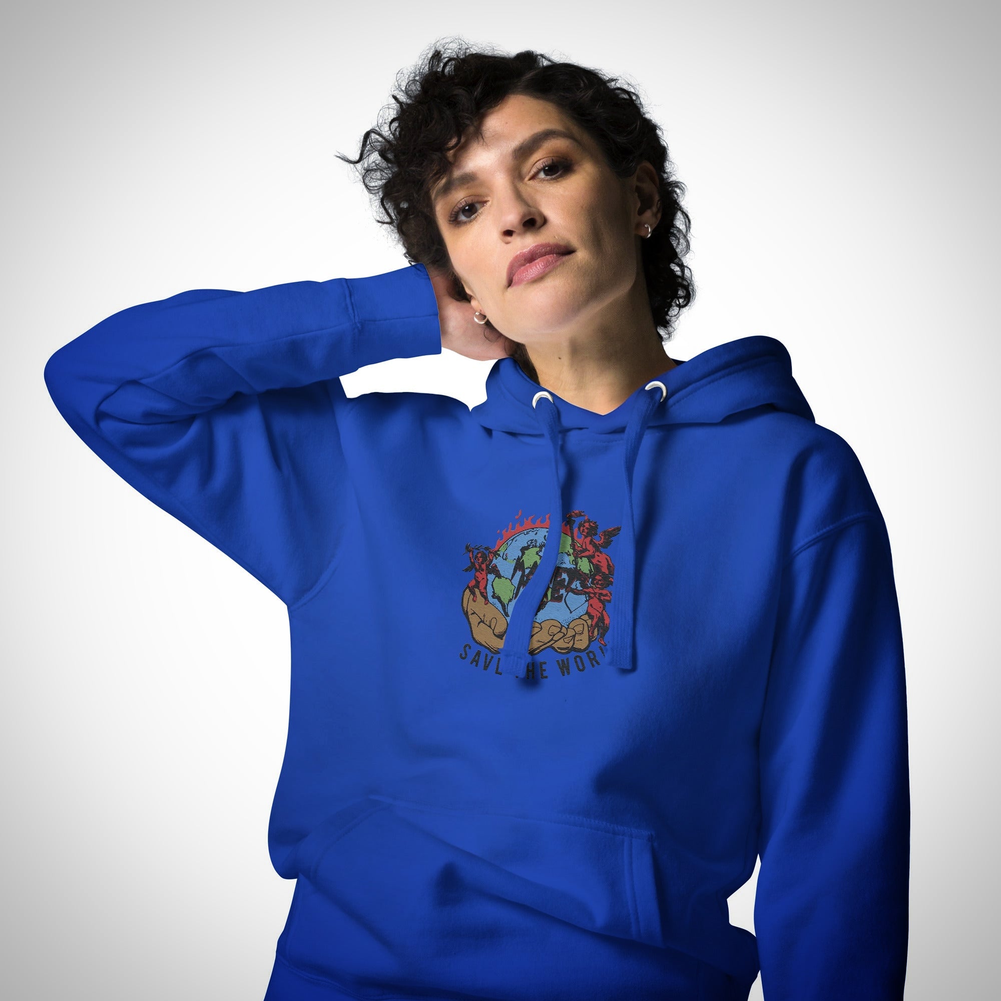 UNISEX SAVE THE WORLD HOODIE