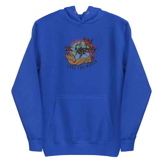 UNISEX SAVE THE WORLD HOODIE