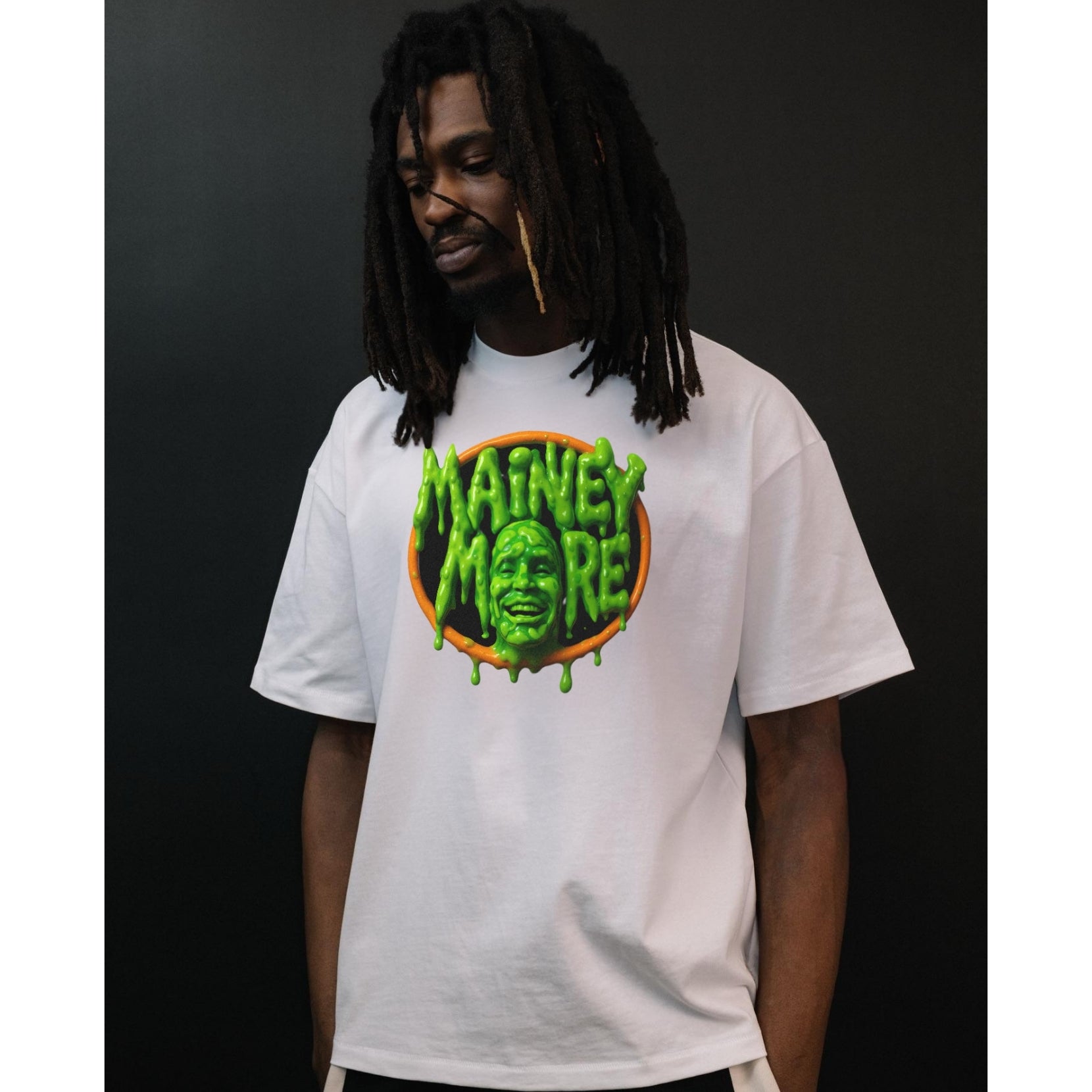 OVERSIZE HEAVY WEIGHT T SHIRT SLIME SEASON