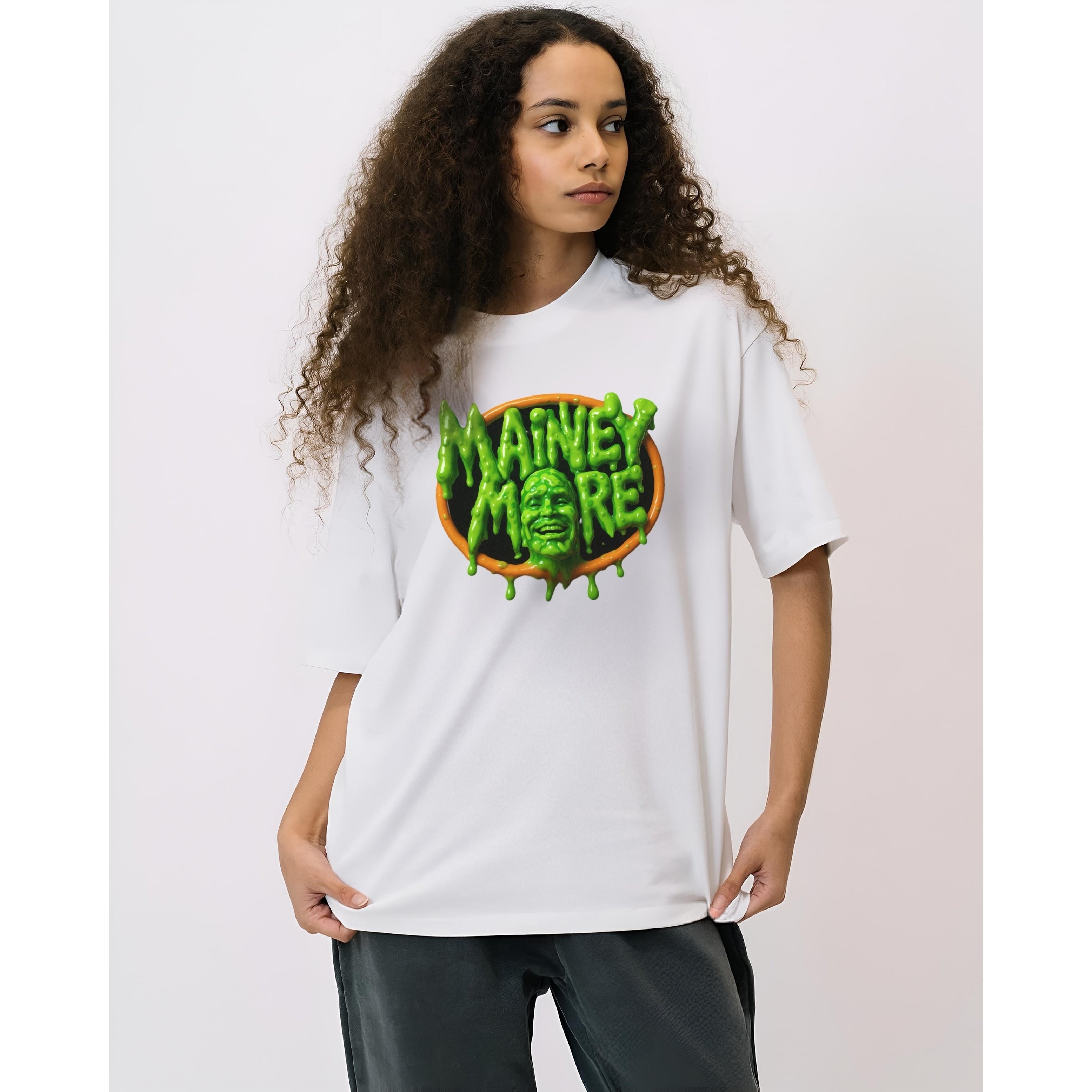 OVERSIZE HEAVY WEIGHT T SHIRT SLIME SEASON