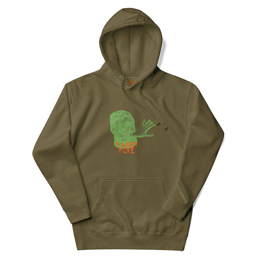 UNISEX CYBERMATIC OLIVE GREEN HOODIE