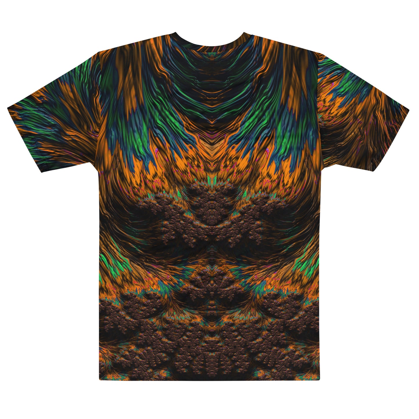 Unisex Psychedelic Mandarin Shirt