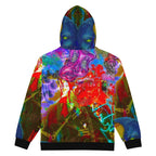 MAINEY TRAUMATIZED ZIP HOODIE