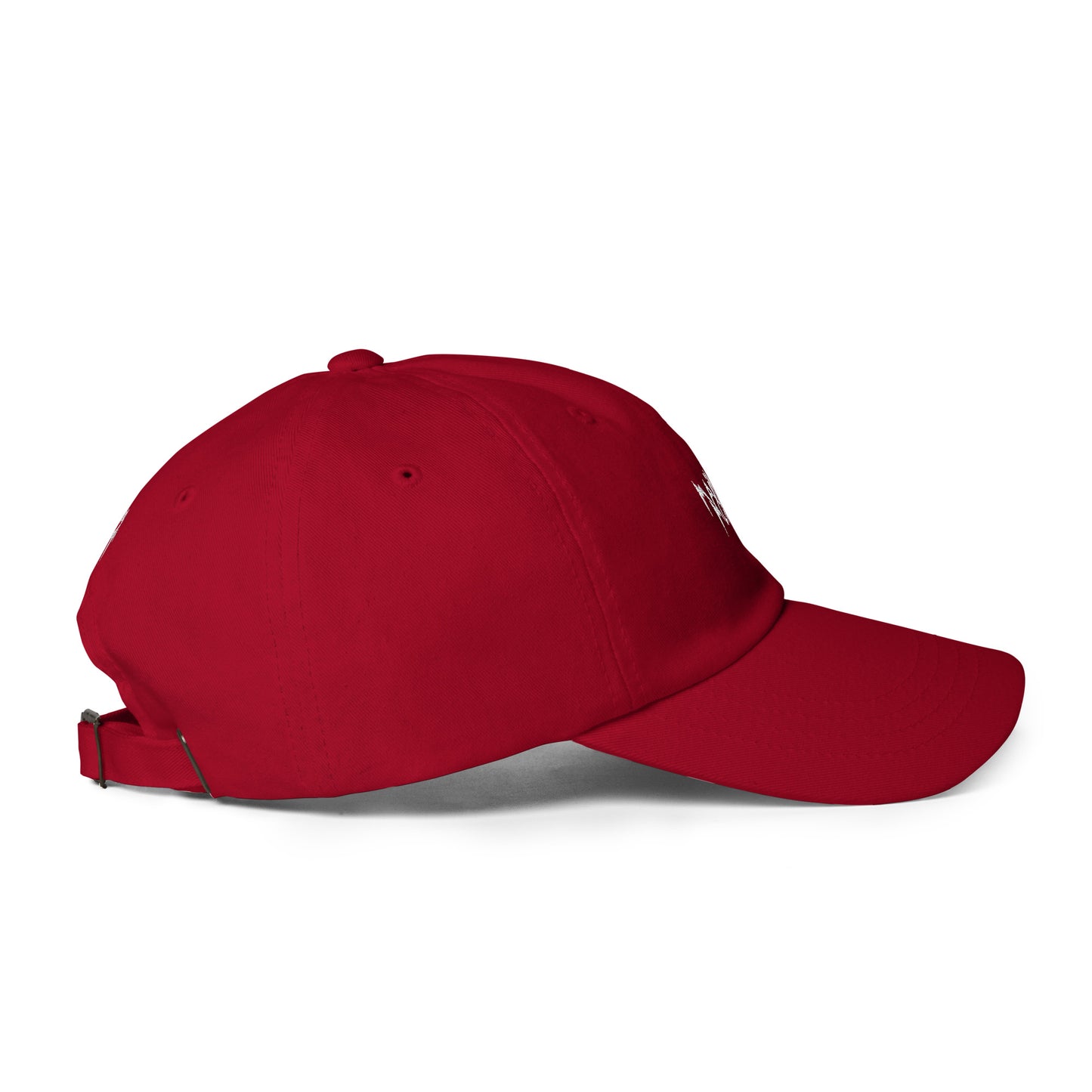Mainey Low Panel Dad Hat / Red /