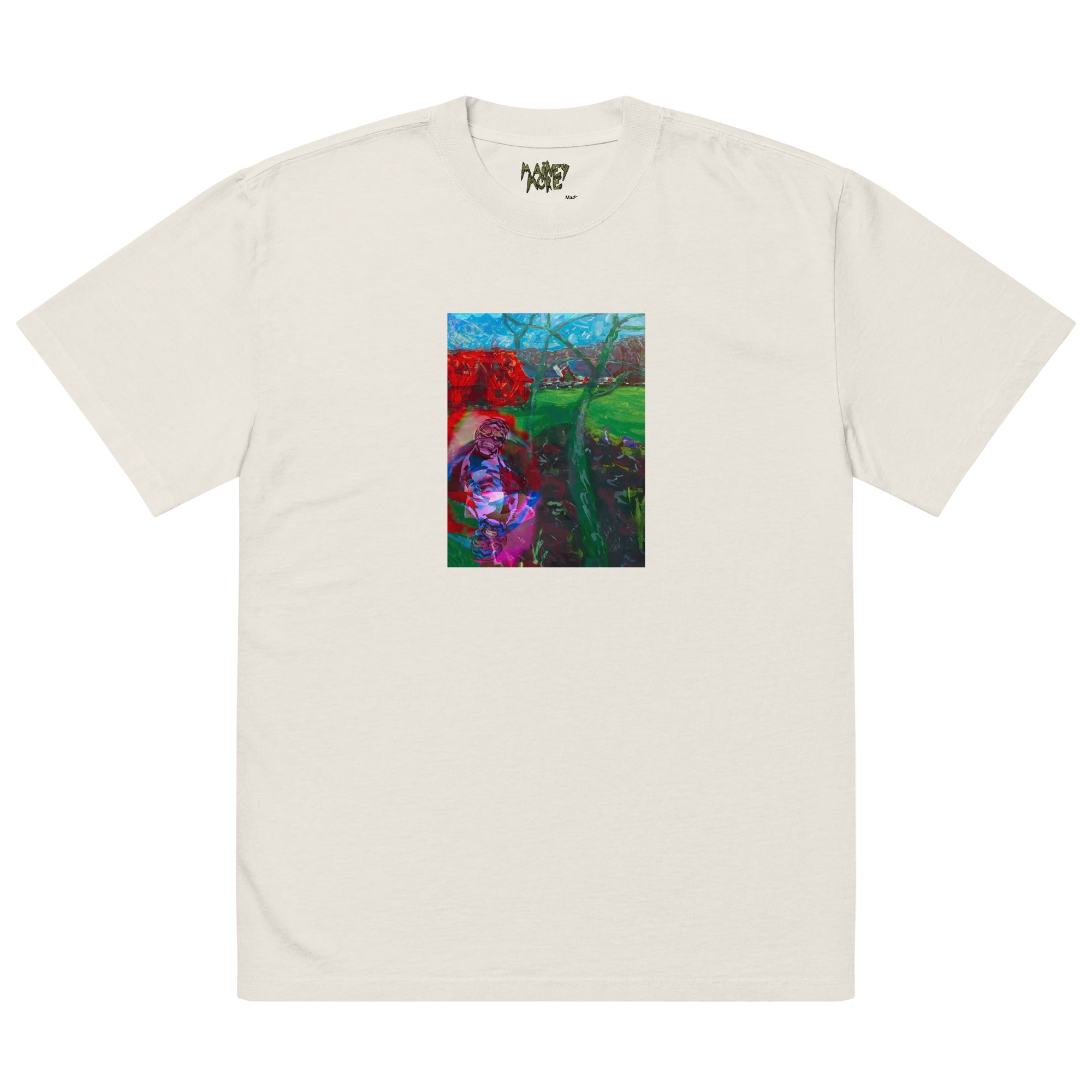 OVERSIZE HEAVY WEIGHT CRUEL OR ALIFE T SHIRT