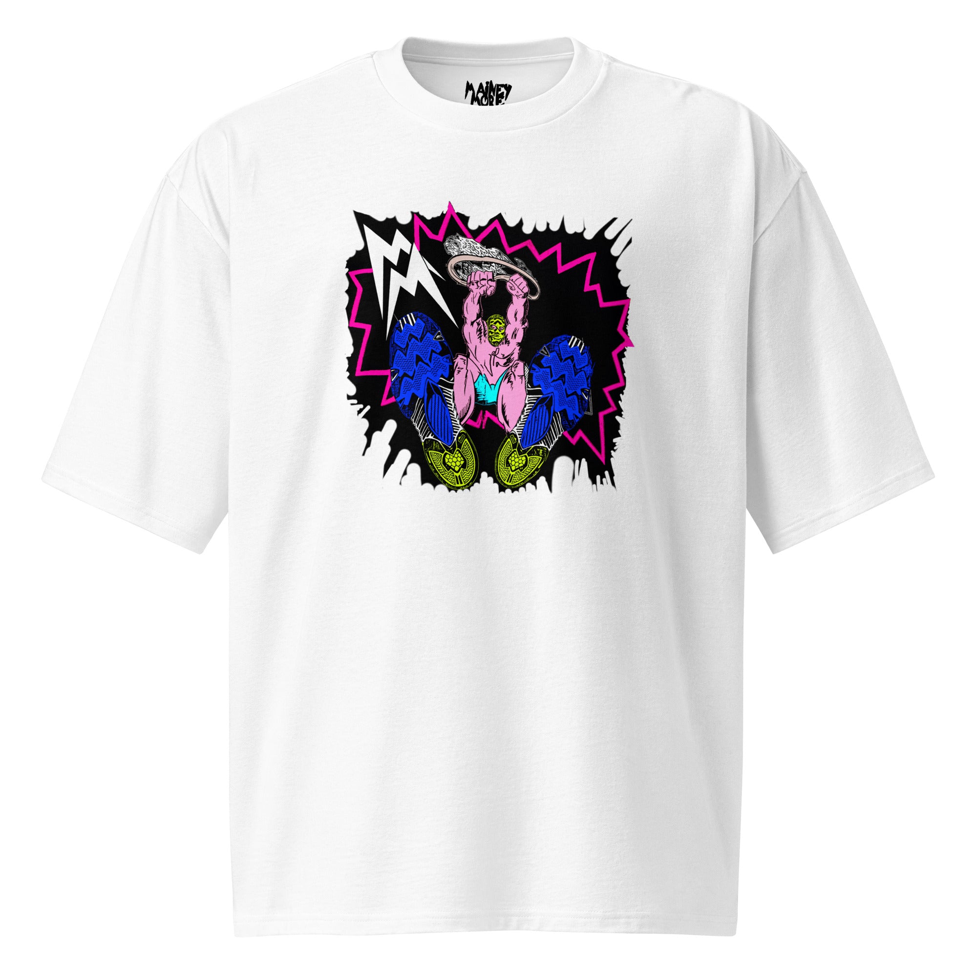 JUMP INTO LIGHT OVERSIZE HEAVY WEIGHT T SHIRT