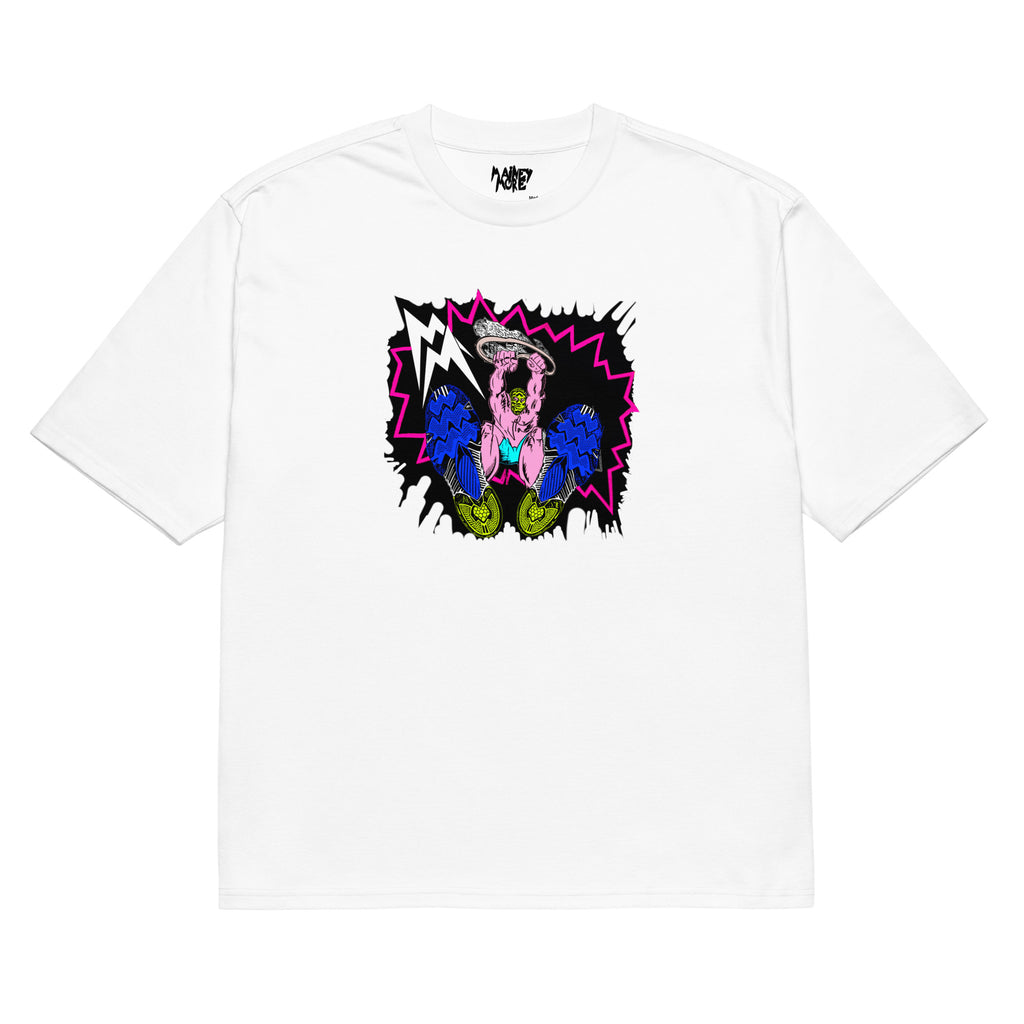 JUMP INTO LIGHT OVERSIZE HEAVY WEIGHT T SHIRT