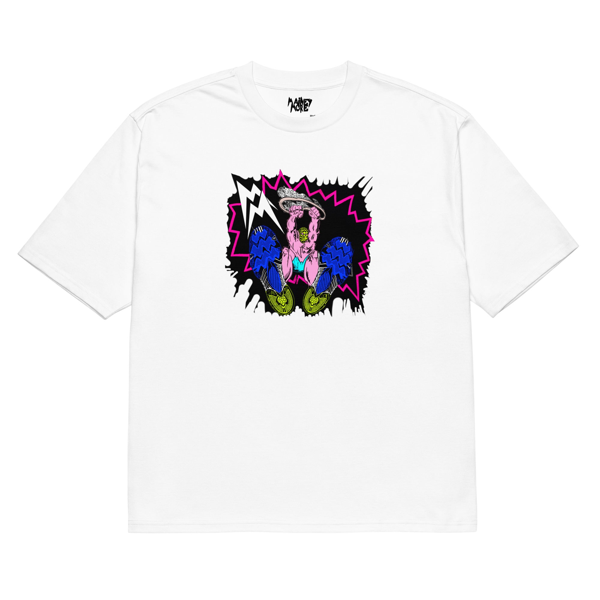 JUMP INTO LIGHT OVERSIZE HEAVY WEIGHT T SHIRT