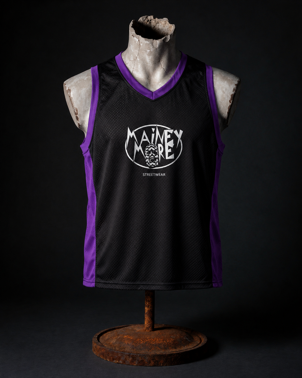 Draft Baller Purple Regular Fit Unisex Jersey