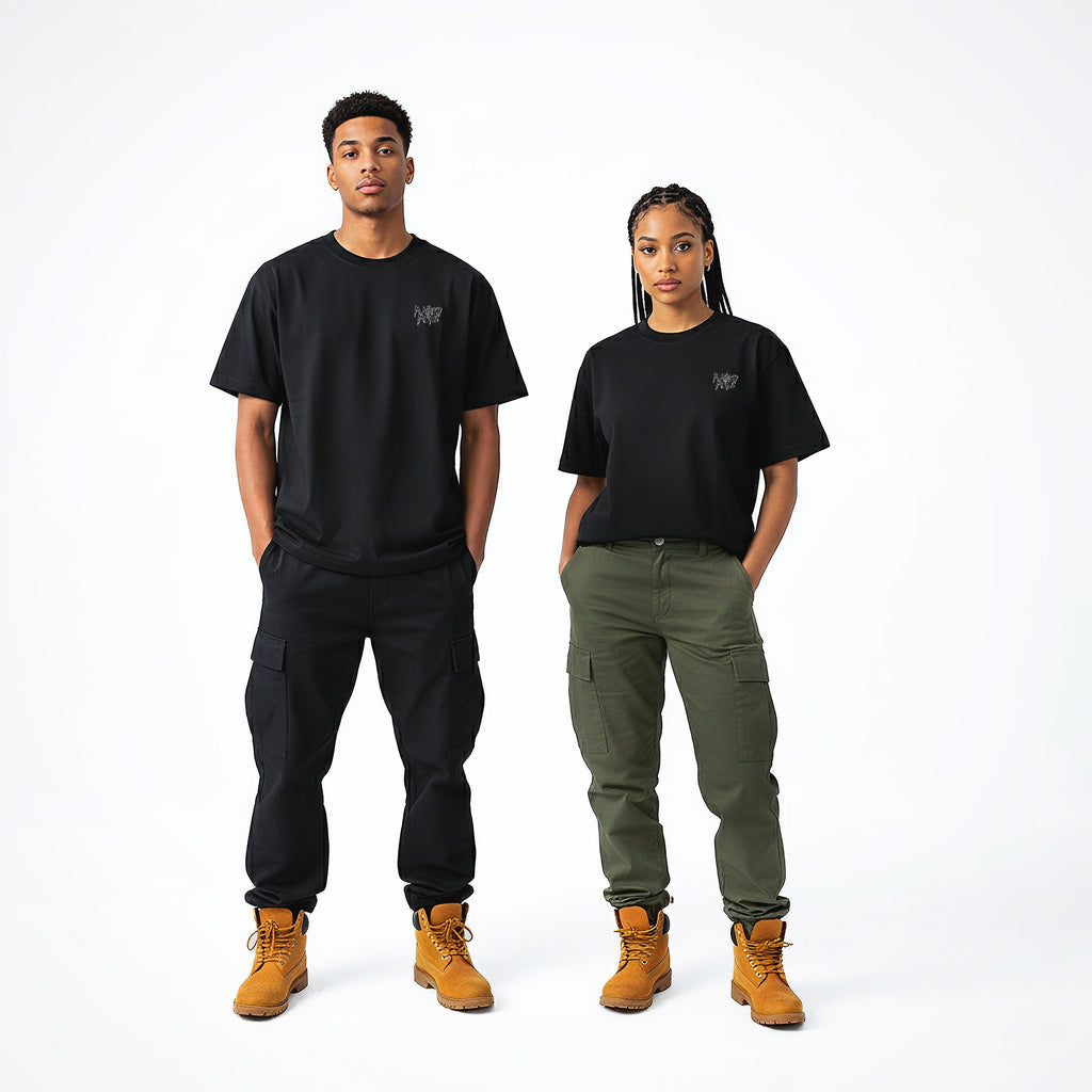 RAW OVERSIZE FIT HEAVY WEIGHT COTTON TEE