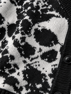NEKRO FLUX RELAXED FIT UNISEX STRICKJACKE