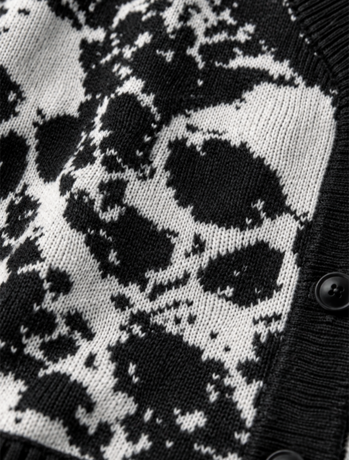 NEKRO FLUX RELAXED FIT UNISEX STRICKJACKE
