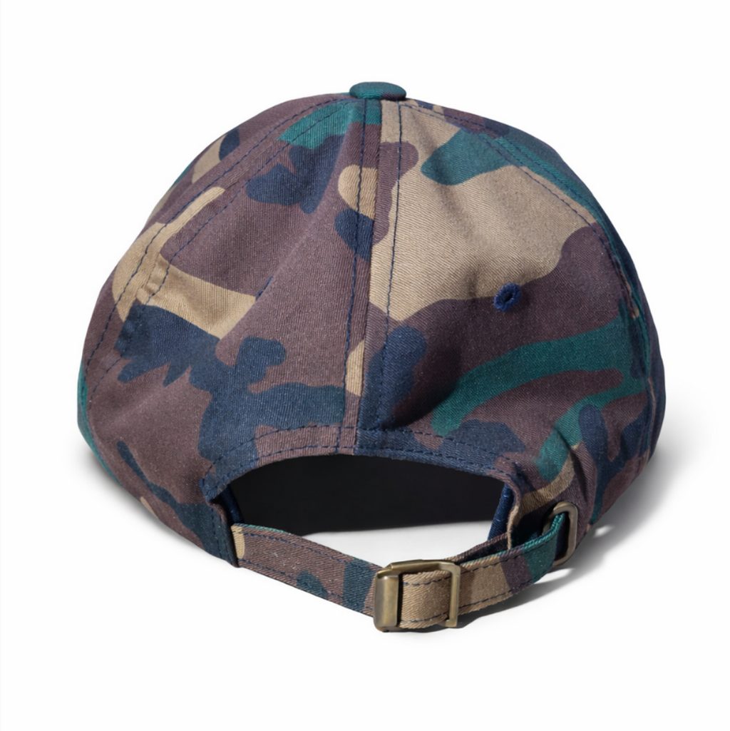 UNISEX FLAT CAP CAMOU VOLTAGE BLAZE