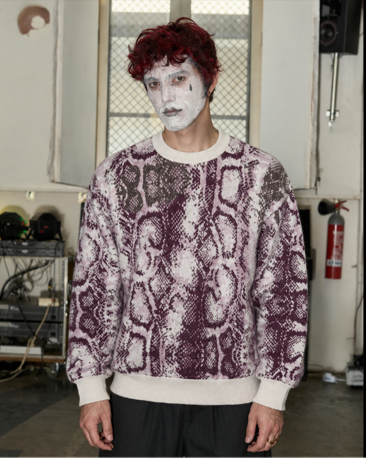 OPHIDIAN RELAXED FIT UNISEX STRICKPULLOVER