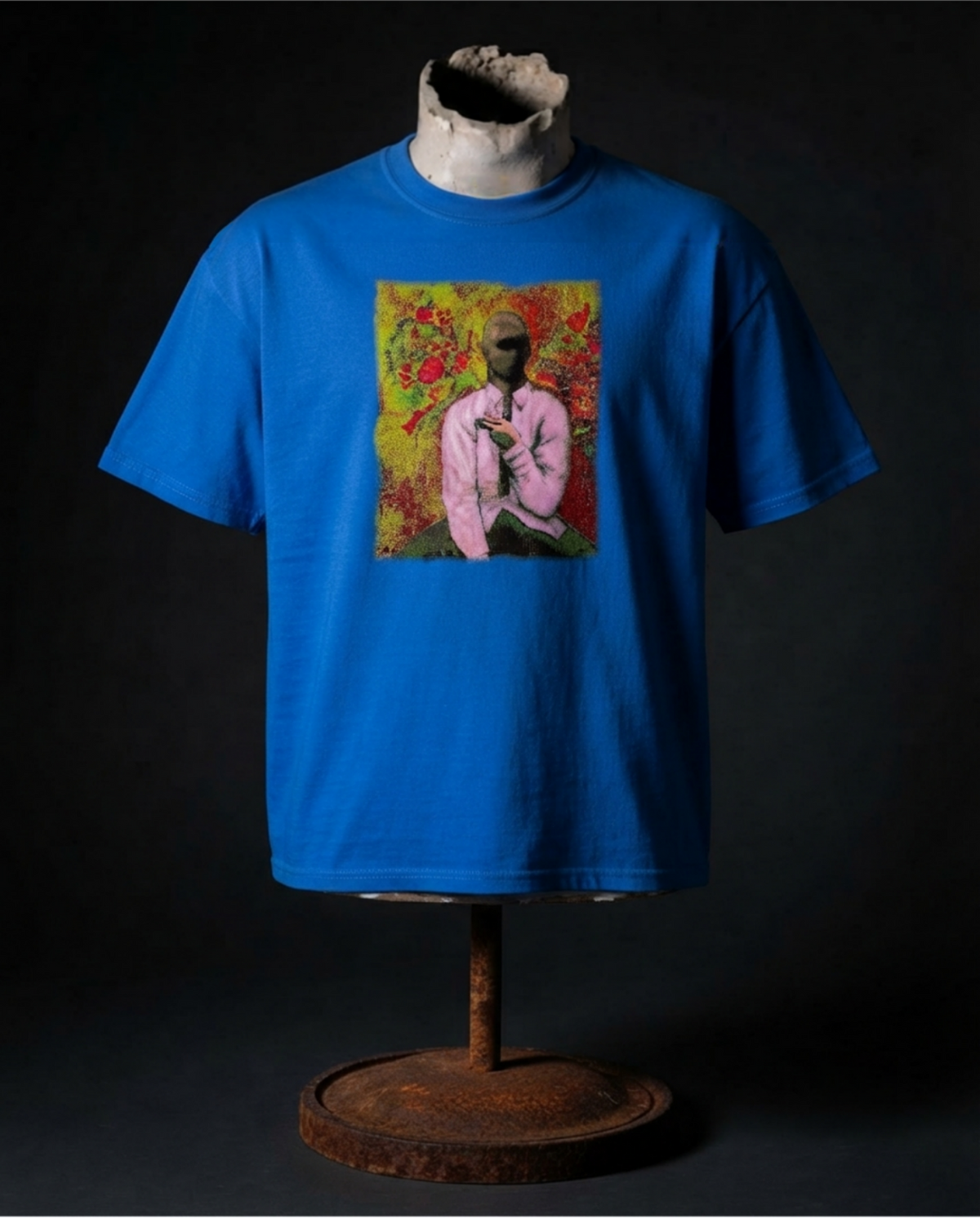 MULTIPLE LIVES BLUE RELAXED FIT UNISEX TEE