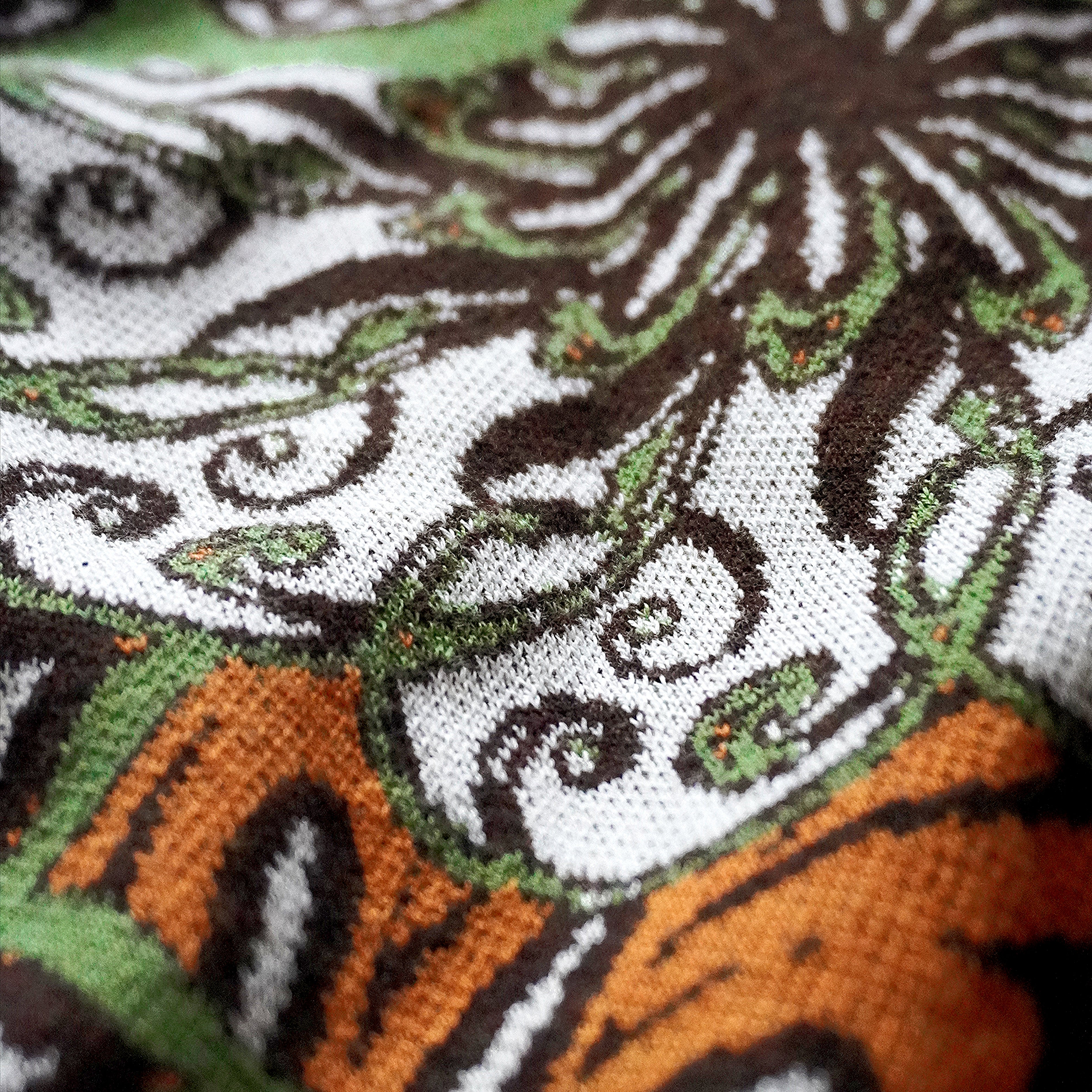 PAISLEY KNITTED CARDIGAN