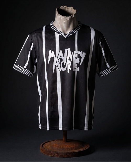 REBEL LINES BLACK RELAXED FIT UNISEX TRIKOT