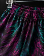 Mainey Psychedelic Regular Fit Unisex Poly Shorts – view 2