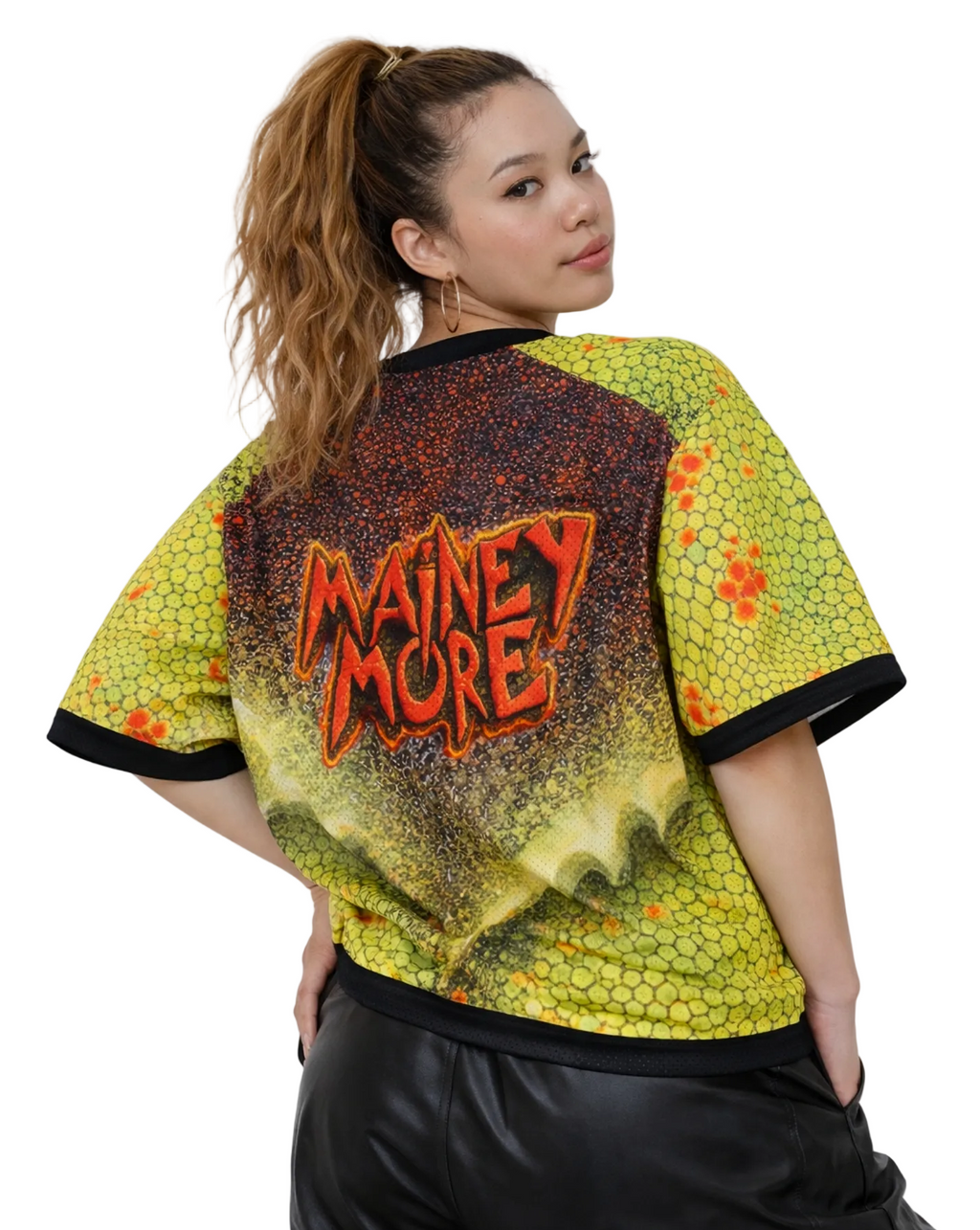 THE SCALE — REPTILE VENOM BOXY FIT UNISEX FOOTBALL JERSEY