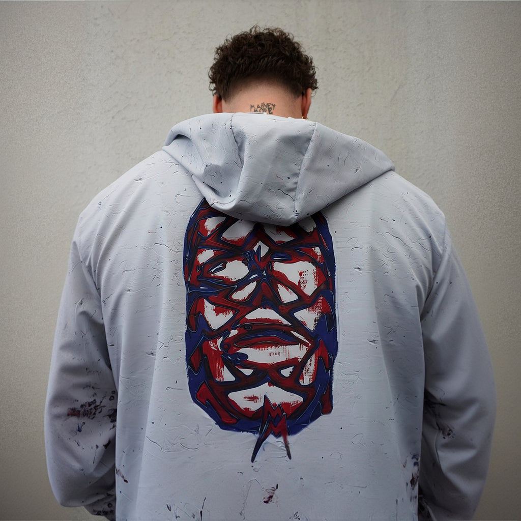 WOUNDED ICONOCLAST REGULAR FIT UNISEX WINDBREAKER