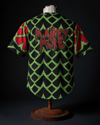 Recycled Vertebra Baseball Jersey – MAINEY MORE, view 2