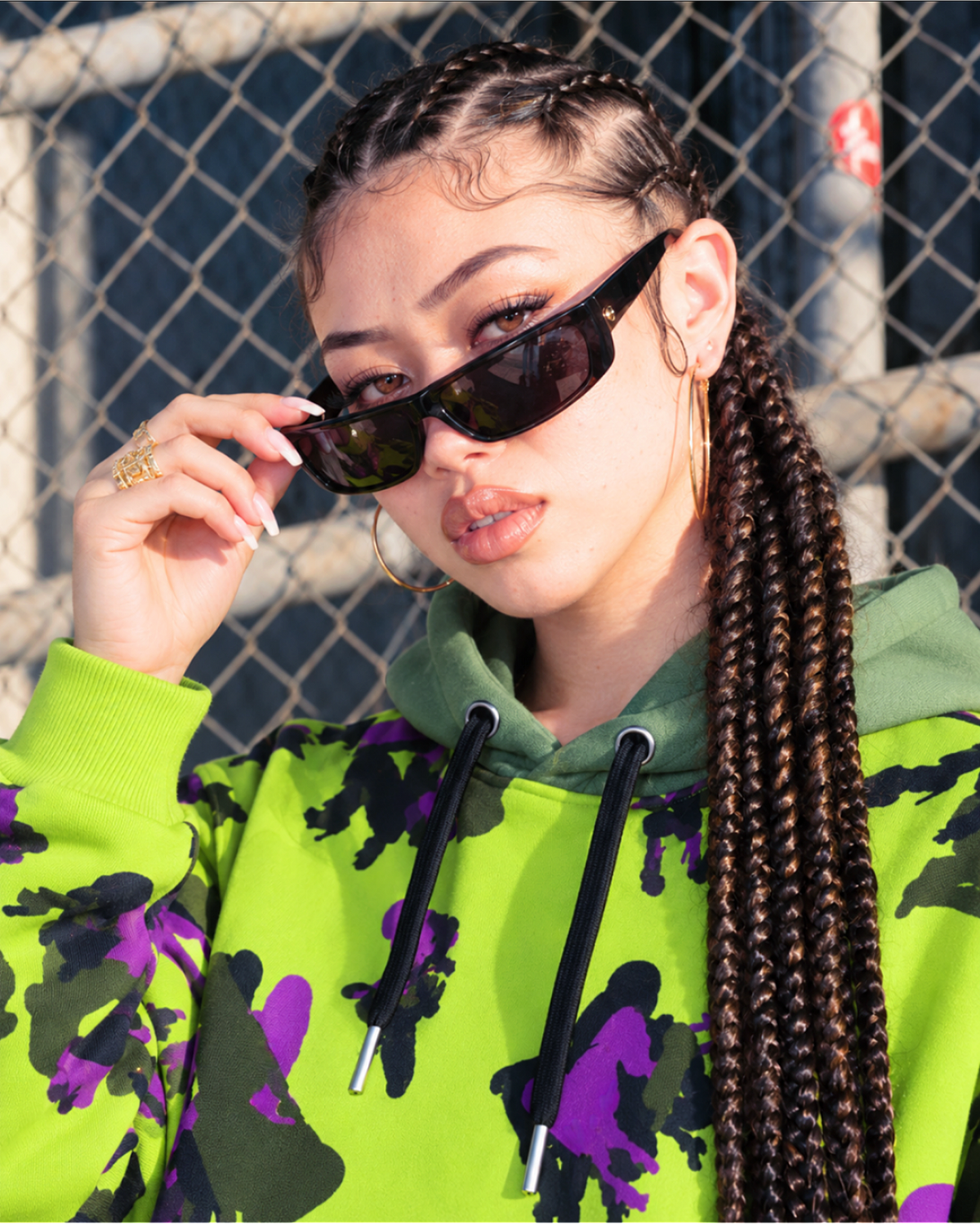 THROWING MONEY RELAXED FIT UNISEX POLY-HOODIE