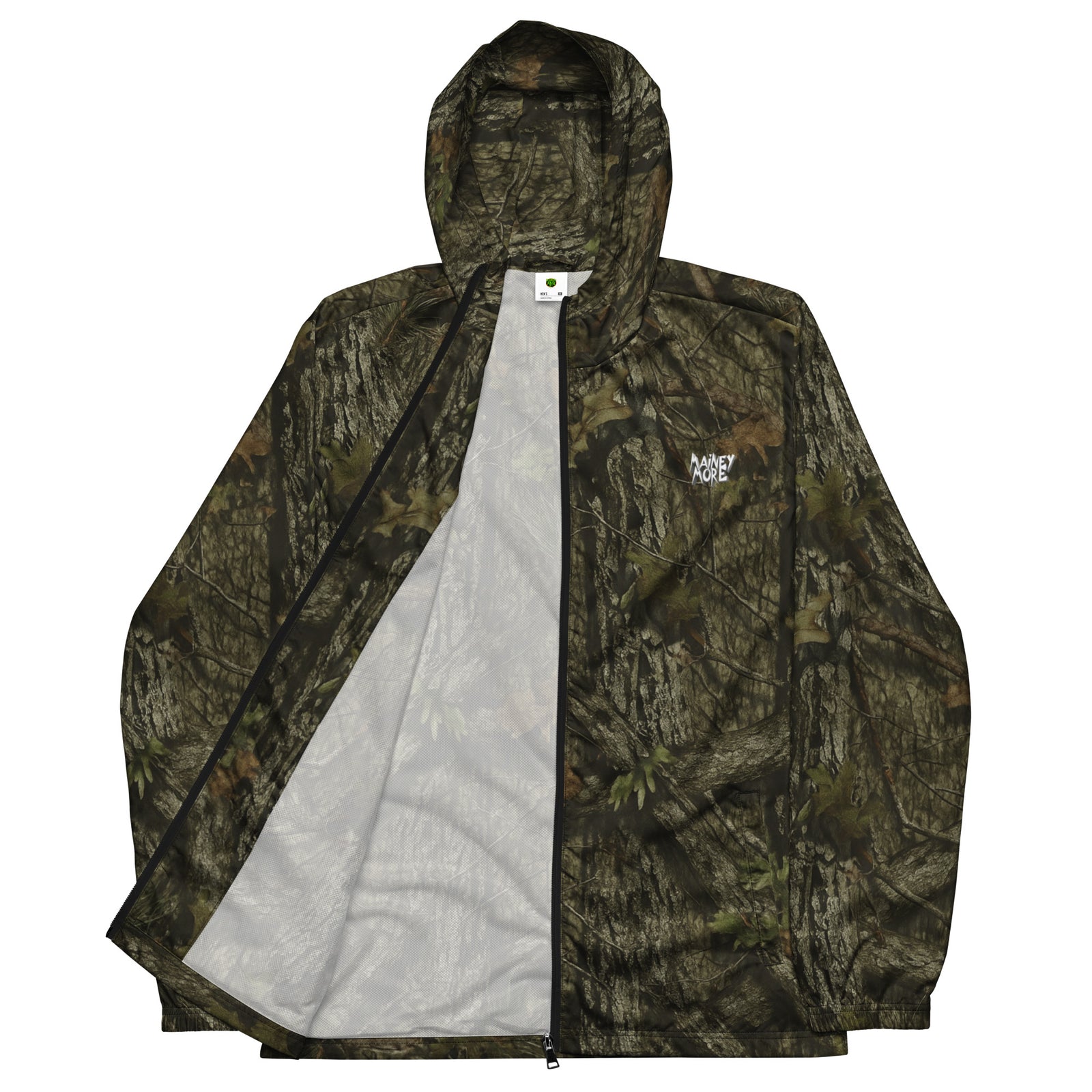 UNISEX WOODLAND CAMOU WINDBREAKER