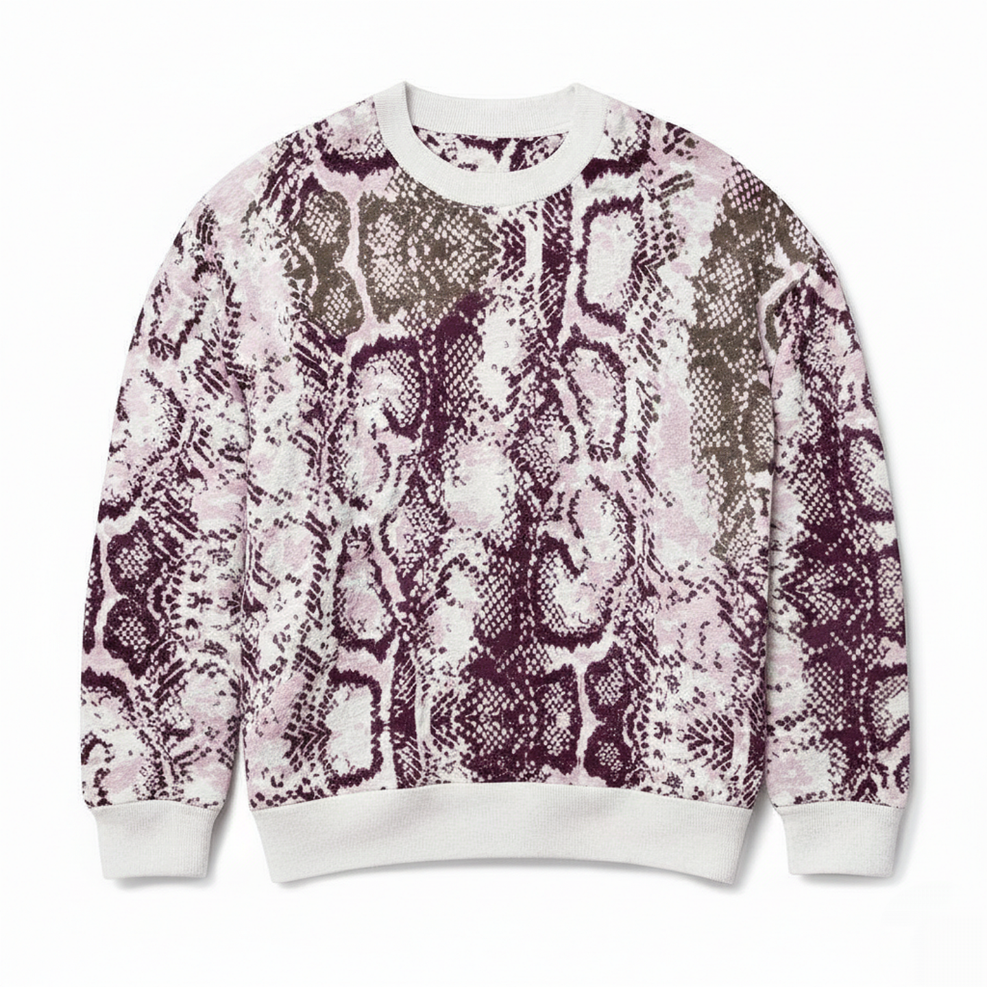 relaxed fit knitted Ophidian SWEATER