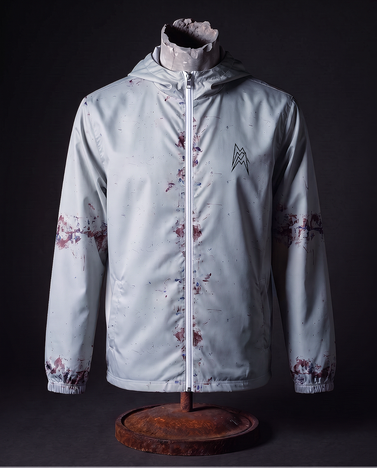 Wounded Iconoclast Regular Fit Unisex Windbreaker