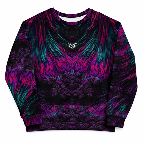 Unisex Pullover Psychedelic Purple