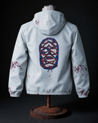 WOUNDED ICONOCLAST REGULAR FIT UNISEX WINDBREAKER