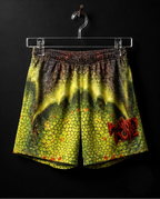 The Scale Reptile Venom Regular Fit Unisex Athletic Shorts