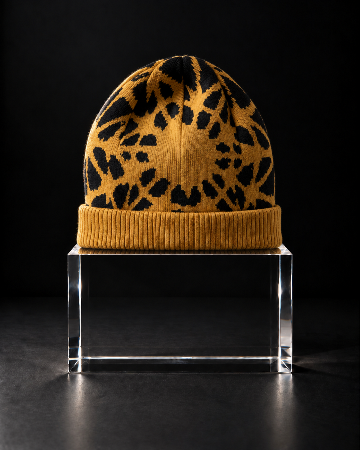 Unisex Knitted Beanie Sunburst