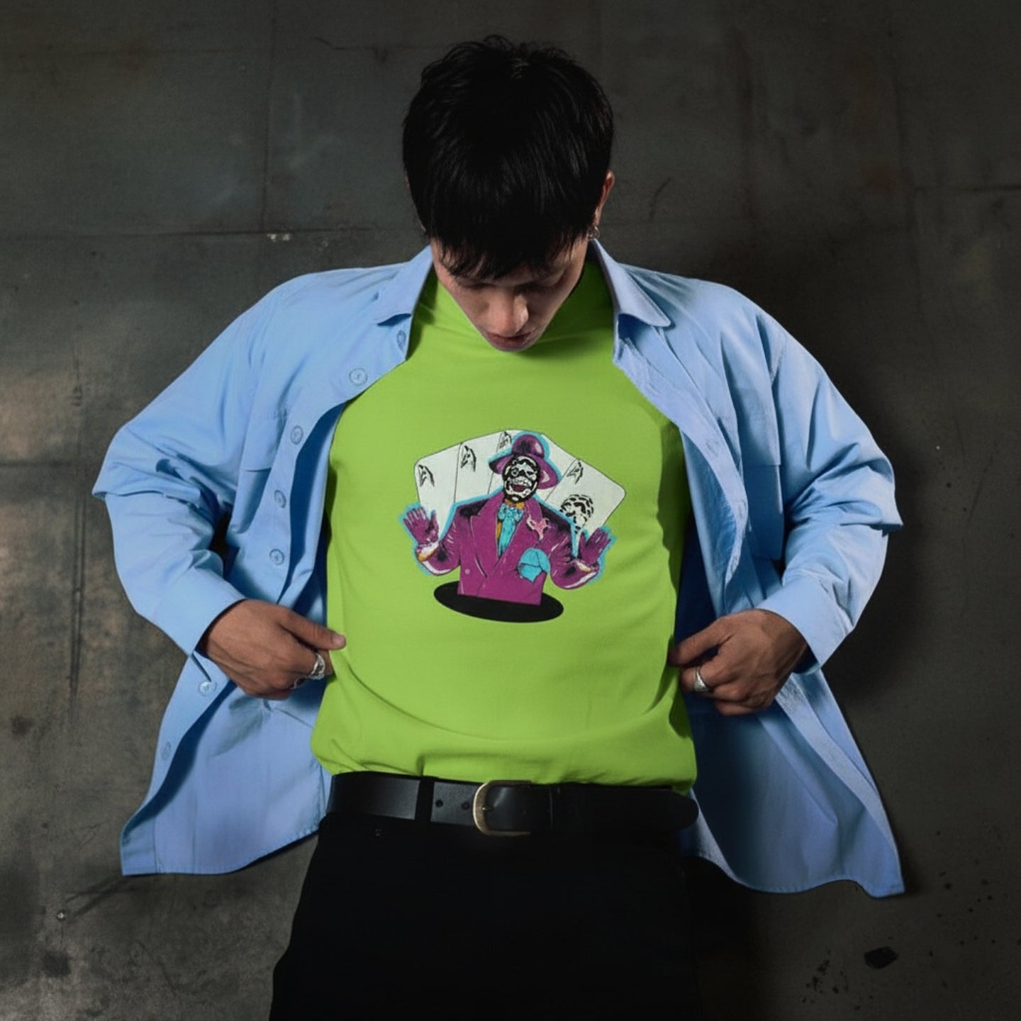 UNISEX MAINEY JOKER T SHIRT