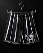 Rebel Lines Regular Fit Unisex Athletic Shorts