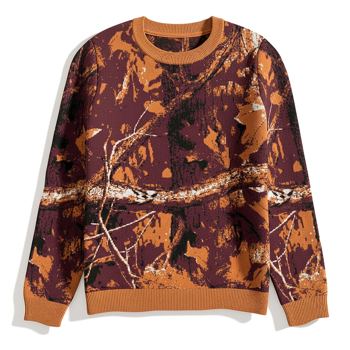 KNITTED WOODLAND CAMOU JUMPER