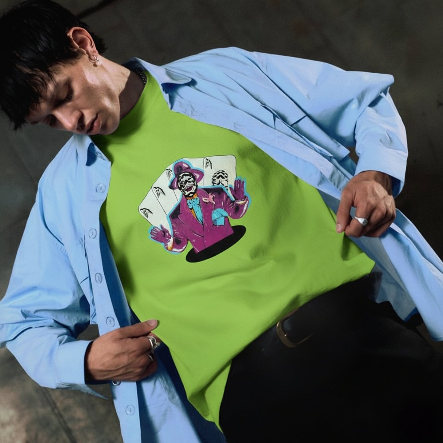 UNISEX MAINEY JOKER T SHIRT