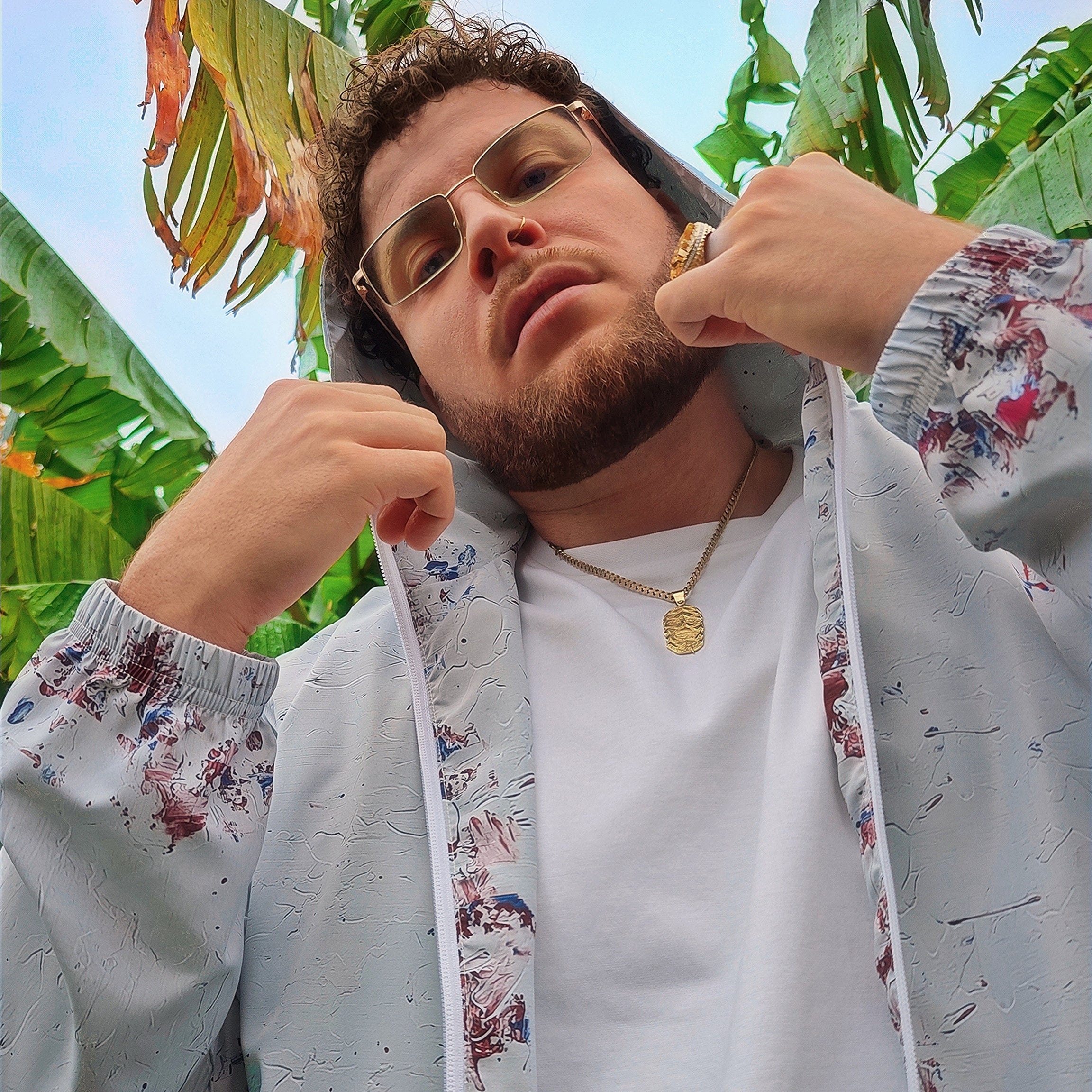 UNISEX WOUNDED ICONOCLAST WINDBREAKER